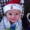 He was ALWAYS smiling at the camera! So rare in children but he was a truly happy baby!