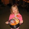 Her first time with smores and hot dogs in a fire!